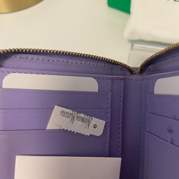 Bottega Venetta Lavander Cassette Compact Zip Wallet Full Inclusion - Picture 11 of 16